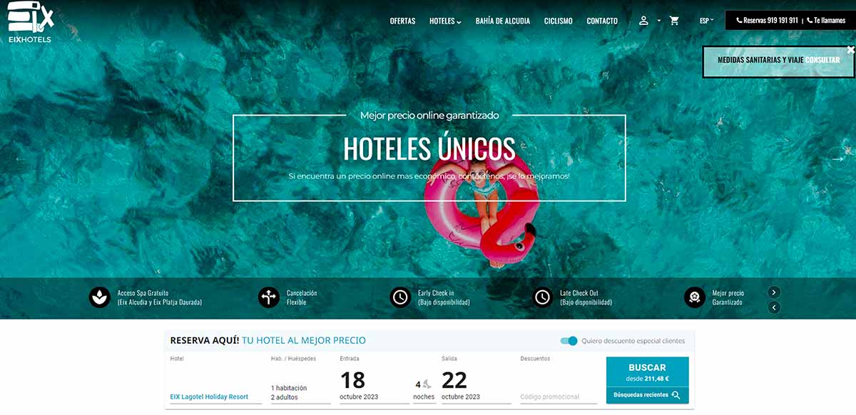 eix hotels